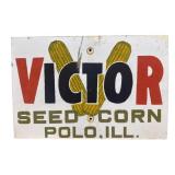 Victor Seed Corn Sign