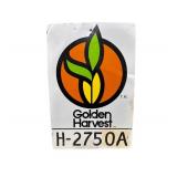 Golden Harvest Metal Sign