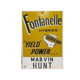 Fontanelle Hybrids "Yield" Power Metal Sign