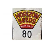 Horizon Seeds Metal Sign