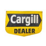 Cargill Dealer Double Sided Embossed Metal Sign