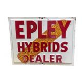 Epley Hybrids Dealer Embossed Metal Sign