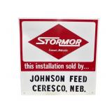 Stormor Metal Sign