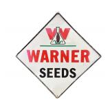 Warner Seeds Metal Sign
