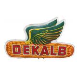 Dekalb Seed Corn Embossed Metal Sign
