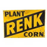 Renk Corn Metal Sign