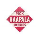 Pick Haapala Hybrids Sign