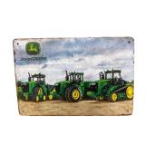 John Deere Metal Sign