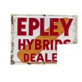 Epley Hybrid Dealer Embossed Metal Sign