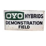 OYO Hybrids Demonstration Field Sign
