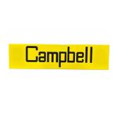 Campbell Seed Double Sided Metal Sign
