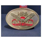 NRA Golden Eagles Belt Buckle