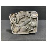 Virginia Farmer Commemorative Belt Buckle 1987