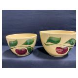 Watt Pottery Mixing Bowls