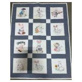 Childï¿½s Quilt 50 x 39 inches