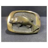 Fish Belt Buckle 1983