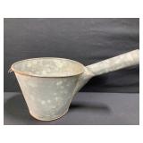 Galvanized Metal Dipper