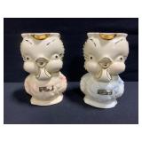 Shawnee Pottery Chick Pitchers