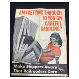 Railroad Loss Prevention Poster
