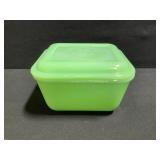 Fire King Jadeite Refrigerator Dish