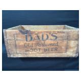 Dadï¿½s Root Beer Wooden Crate