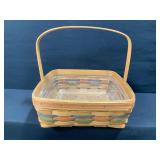 Longaberger Square Basket with Plastic Liner