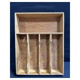 Wooden Utensil Organizer