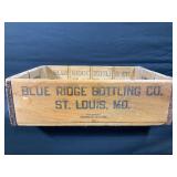 Blue Ridge Bottling Co. Wood Crate