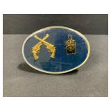 Revolver Guns Belt Buckle