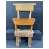 Primitive Wooden Stools