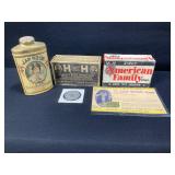 JapRose, H and H, Kirkï¿½s Family Soap Items