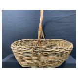 Wicker Gathering Basket