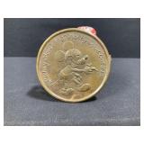 Disneyland Mickey Mouse Belt Buckle-1937