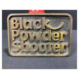 Black Power Shooter Belt Buckle