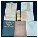 Mellinï¿½s Food Books and Papers