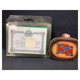 Stone Mountain GA Brass Belt Buckle