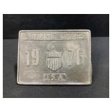 1976 USA Olympics Belt Buckle