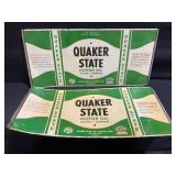 Quaker State Tin Container Label