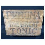 Peruna Tonic Wooden Crate