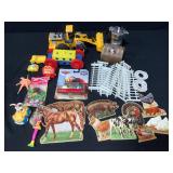 Dolls, Tractors, Party Decorations, Farm Toys