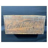 Chas. H. Fletcherï¿½s Castoria Wood Crate