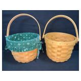 Longaberger Round Fruit Baskets