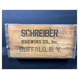 Schreiber Brewing Co. Wooden Crate