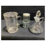 Pamco Measuring Cup, Spice Jar & Vinegar Cruet