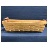 Longaberger Rectangle Handled Basket