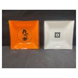 The Playboy Club Glass Ashtrays Lot of 2