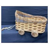 Baby Buggy Basket on Wheels