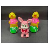 Vintage Easter Wind Up Toys