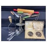 Antique Kitchen Utensils Lot