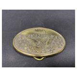 NRA Golden Eagles Belt Buckle
